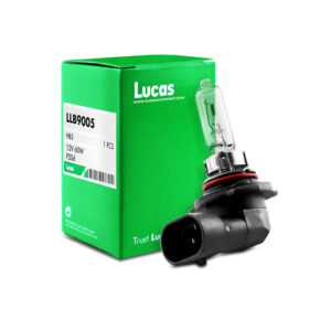 หลอดไฟหน้ารถยนต์ ไฟตัดหมอก Lucas (ลูคัส) ขั้ว HB3 9005 12V 60W P20d 9005 | รหัส TLB-9005